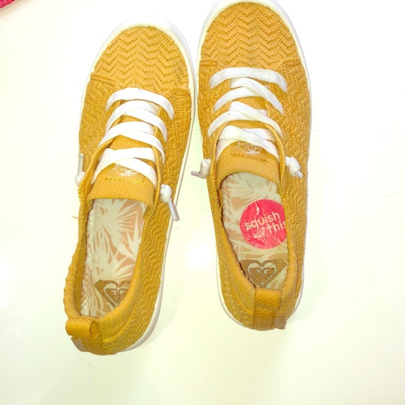 soft yellow shoes
